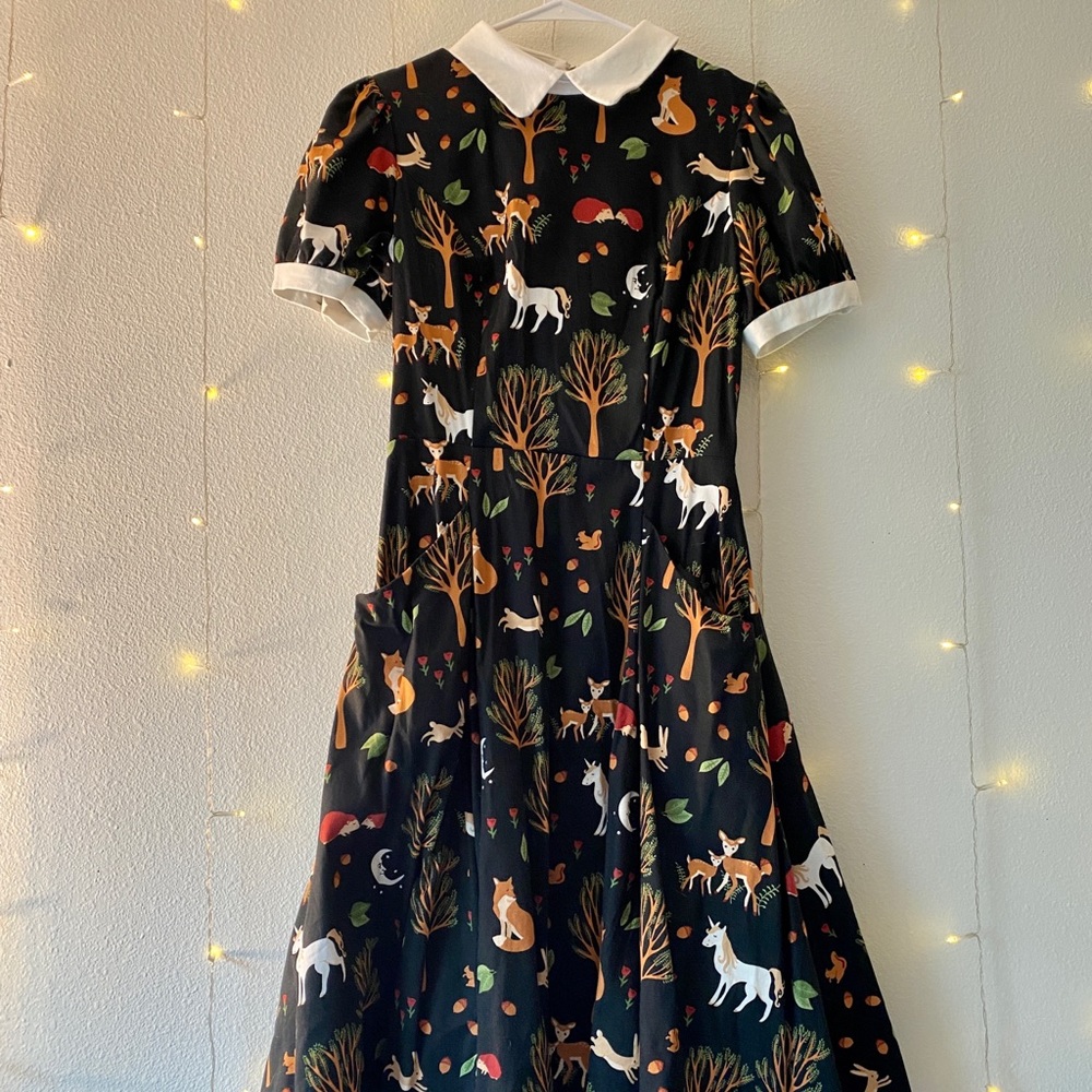 ModCloth x Collectif Unicorn Forest Dress